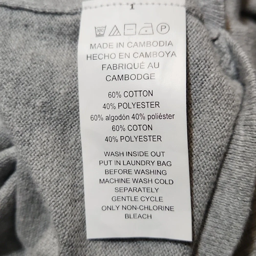 Michael Kors Light Gray Cowlneck Sweater